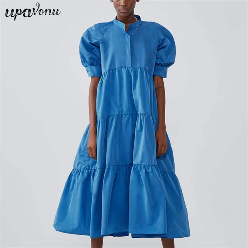 zara puff sleeve dress