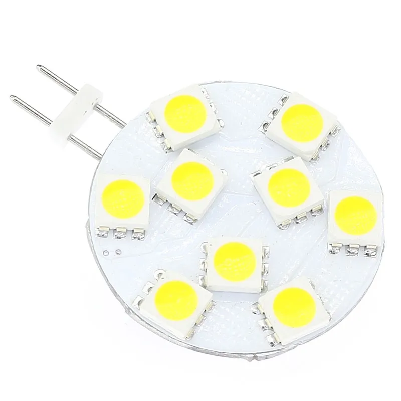 G4 LED Bulb Lamp 9LED 3W Spotlight 12V/24V AC/DC 180-198 Lumens Warm to ...