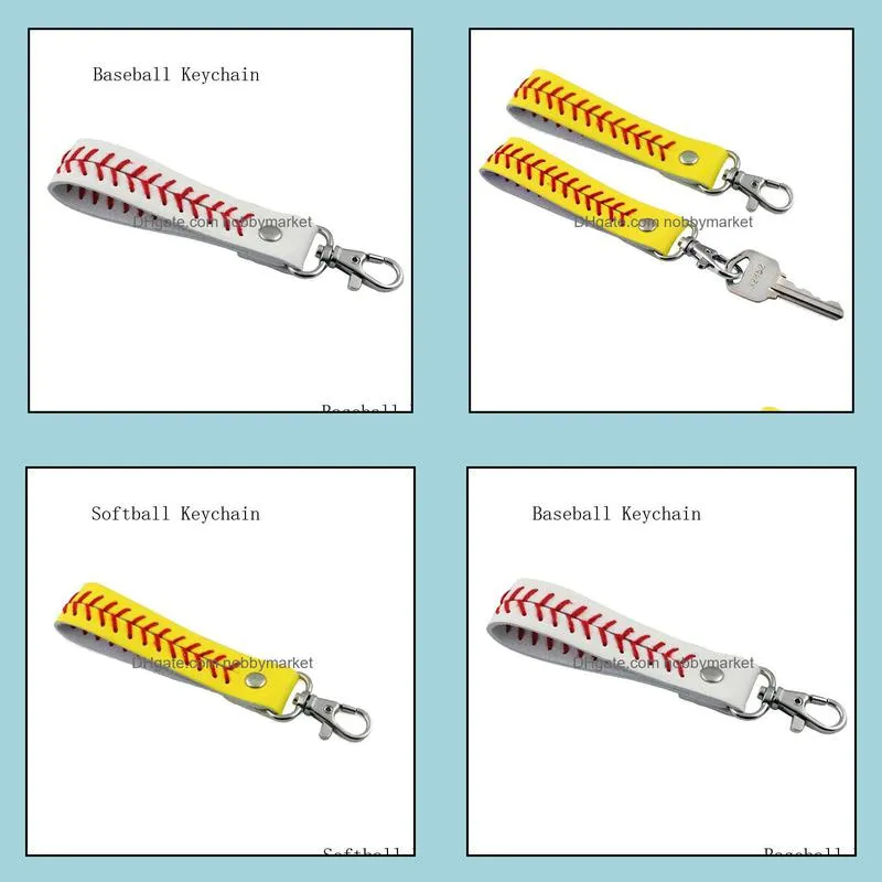 Softball/Baseball keychain Perfect gift for a birthday, graduation, baby shower or team party`s