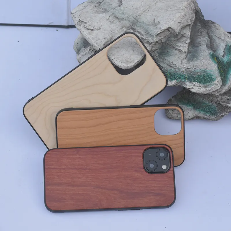 Coques Couverture de téléphone en bois pour Iphone 13 12 11 PRO MAX Accessoires mobiles Vente d'usine