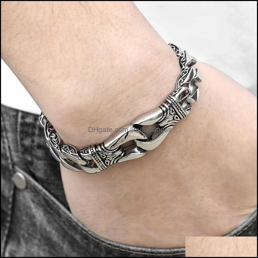 Original Genuine 100% 925 Sterling Silver Men Bracelets 12 Mm 7-10 Inch Curb  Cuban Chain Punk Boy Man Silver Fine Jewelry Gift - Bracelets - AliExpress