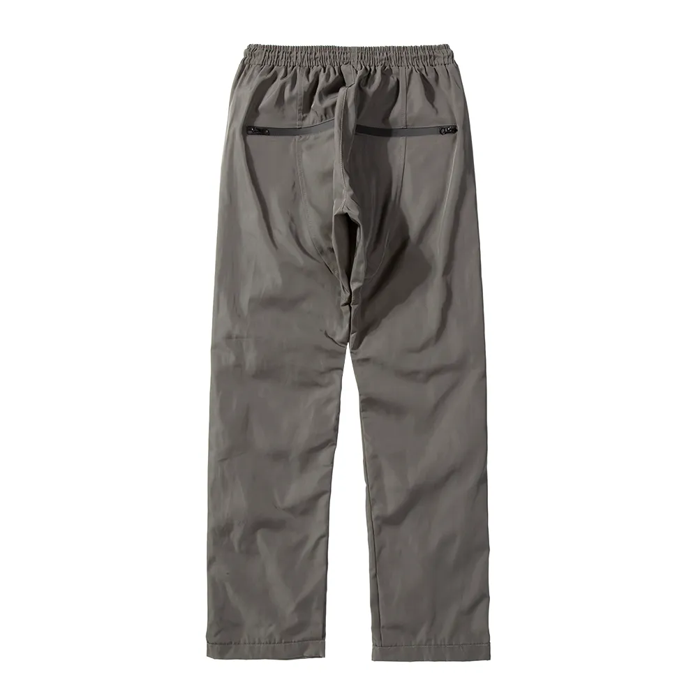 Vibe Hip Hop Gray Cargo Pants Mens With Ankle Zipper Pockets