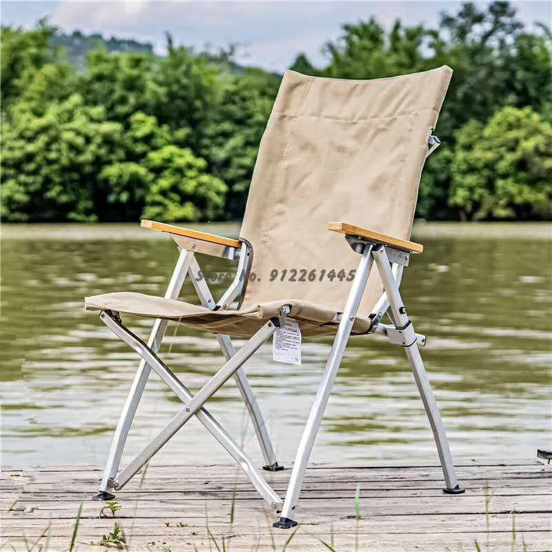 Portable Folding Camping Chair With Backrest Comfortable Aluminum Alloy For  Outdoor Company Fishing And Self Driving Leisure From Yundon, $182.2