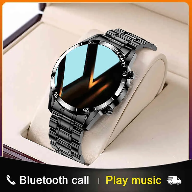 Designer Guarda il marchio Guarda il marchio orologio di lusso Informazioni sulla pressione Promemoria Sport Impermeabile Smart per il telefono Android