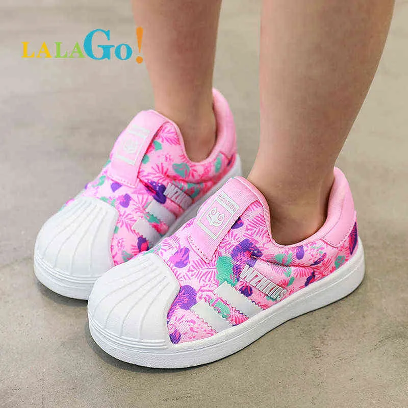 2021 Brand Kids Sheos For Girls Sneakers Fashion Boys Casual Children Shoes Girl Sport Running Child Shoes Chaussure Enfant AA220311