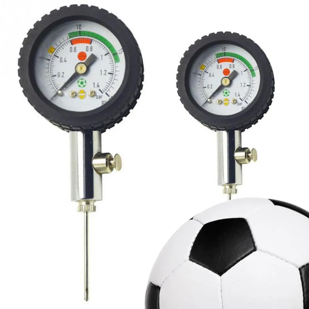 Air Pressure Gauge Ball Meter Basketball Football Volleyball Stainless Steel Barometer Tools Air Regulator Pressure Measure Tool