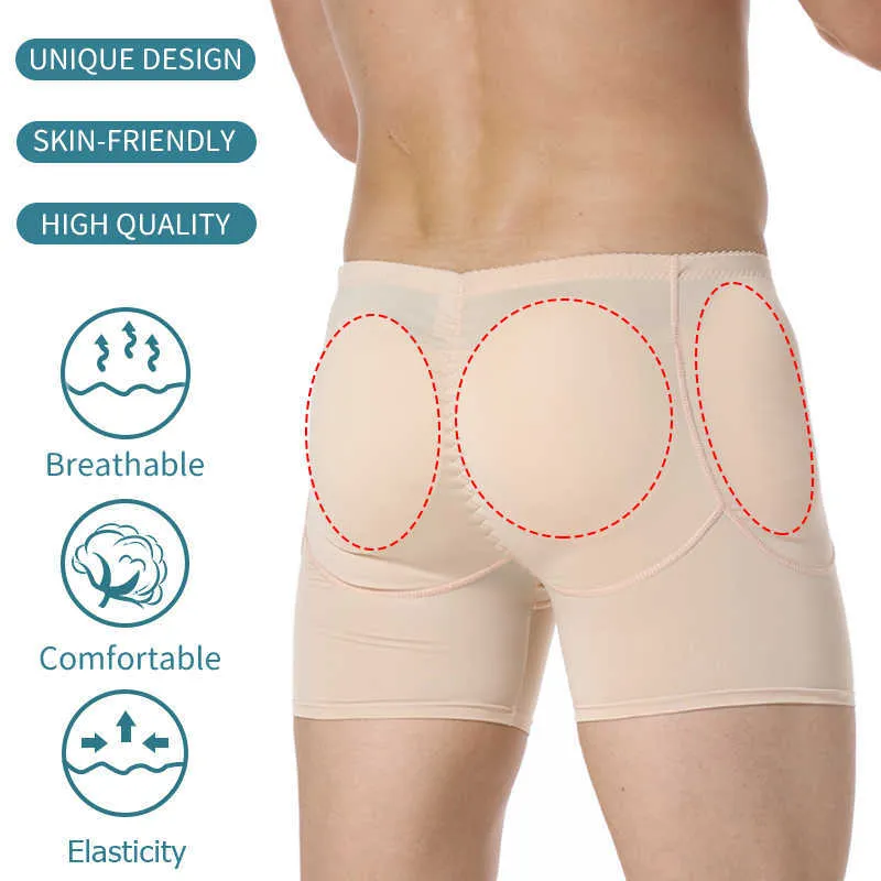 Mens Butt Lifter Padded Brief Hip Enhancing Boxer Underwear Booty Enhancer  Male Padding Shapewear Booster Liftting Body Shaper From 28,07 €