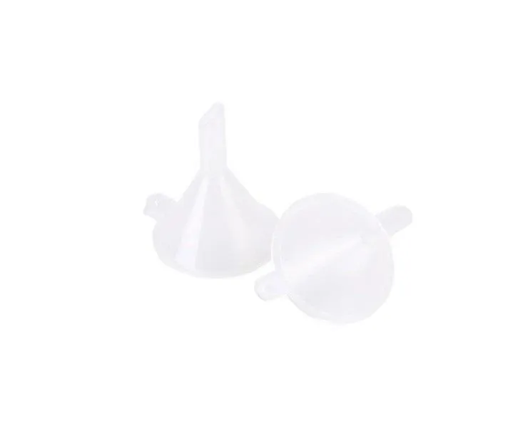 Transparent Mini Plastic Small Funnels Perfume Liquid Kitchen Tools Essential Oil Filling Funnel Kitchen Bar Dining