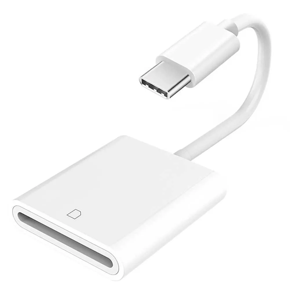 USB C SD-kaartlezer USB Type C-kaartlezer naar SD/TF USB C-geheugenkaartlezers Adapter voor Macbook Samsung Huawei mobiele telefoon