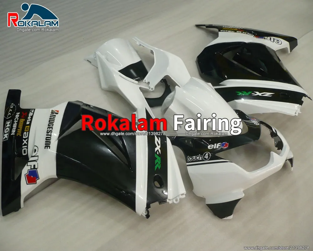 Bodyorks dla Kawasaki Ninja 250R Fairings EX250 2008 2009 2010 2011 2011 2012 Sport Cowing części (formowanie wtryskowe)