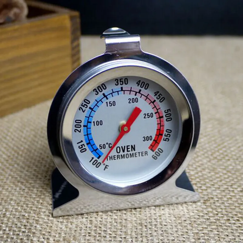 50-300 Celsius rostfritt stål Specialugntermometer Instant Läs Dial Temperaturmätare BBQ Grillövervakning Termometrar JY0167