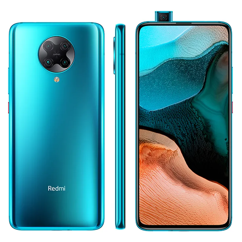 オリジナルXiaomi Redmi K30 Pro Zoom 5G携帯電話8GB RAM 128GB 256GB ROM SNAPDRAGON 865 OCTA CORE ANDROID 6.67 "フルスクリーン64MP NFC指紋IDフェイススマート携帯電話