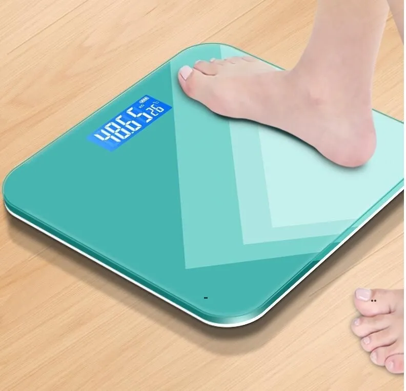 Nieuwe Digitale Body Gewichtsschaal Badkamer Vetschalen Meet Elektronische Ronde Hoekontwerp Hoge Precisiemetingen Lichaamsamenstelling EWA623