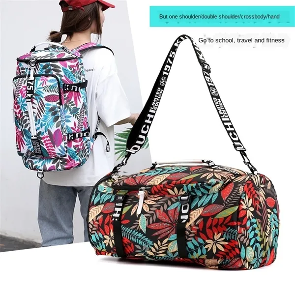 Nieuwe Gym Rugzak Duffle Bag Sport Basketbal Sportszak voor Dames Fitness Lovers Travel Yoga Shoulder 01 Y0803