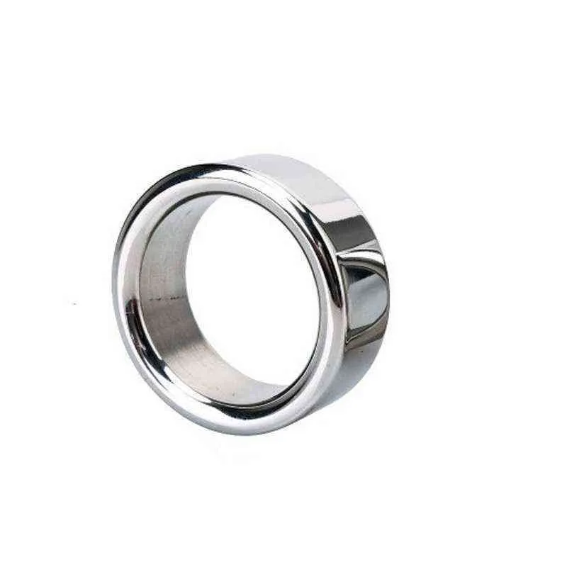 NXY Sex Chastity devices Stainless steel male penis metal sleeve 3 sizes available erection ring delay chastity toy 1204