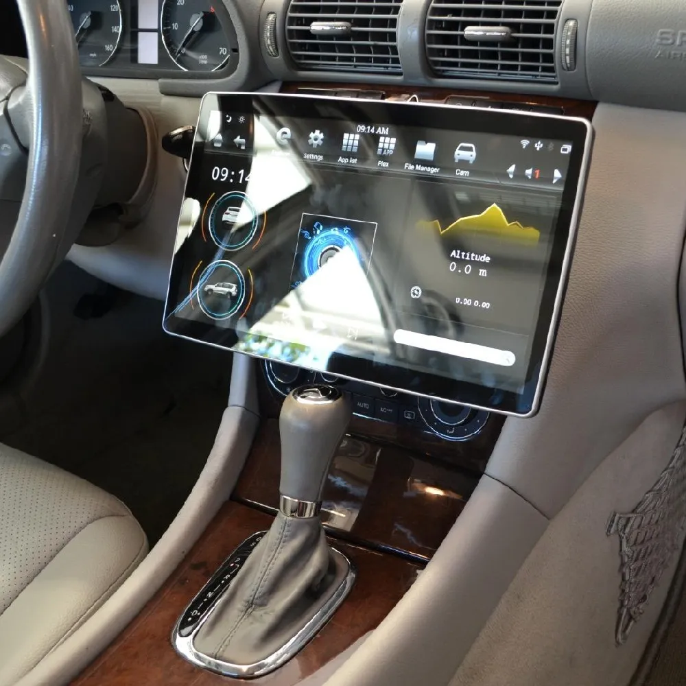 GPS Android 7 Pouces, Écran IPS, Bluetooth, CarPlay, Commande Volant,  Navigation