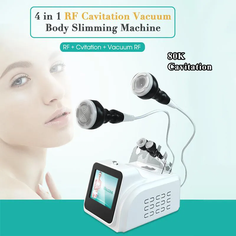 Högkvalitativ 80k ultraljudsfettsugning Slimming Kavitation Vakuum RF Skin Care Salon Spa Slim Machine Skönhetsutrustning
