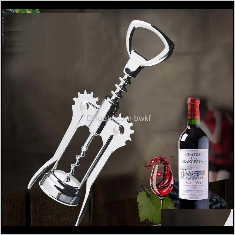 stainless steel bottle opener waiter metal red wine opener corkscrew bottle handle bottle pumps corkscrews cork out tool c165