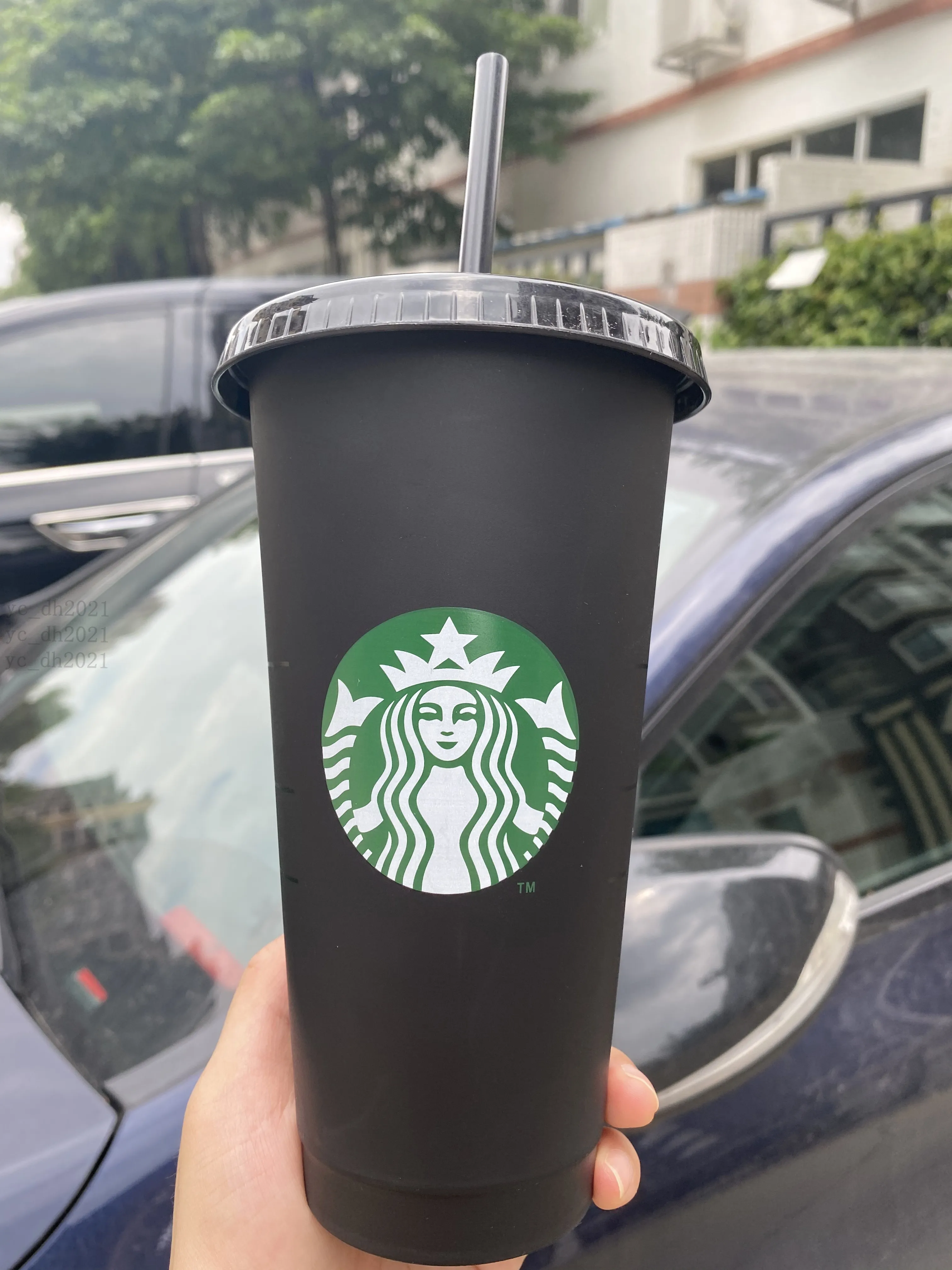 Starbucks Philippines Black Frappuccino Tumbler w/ Straw