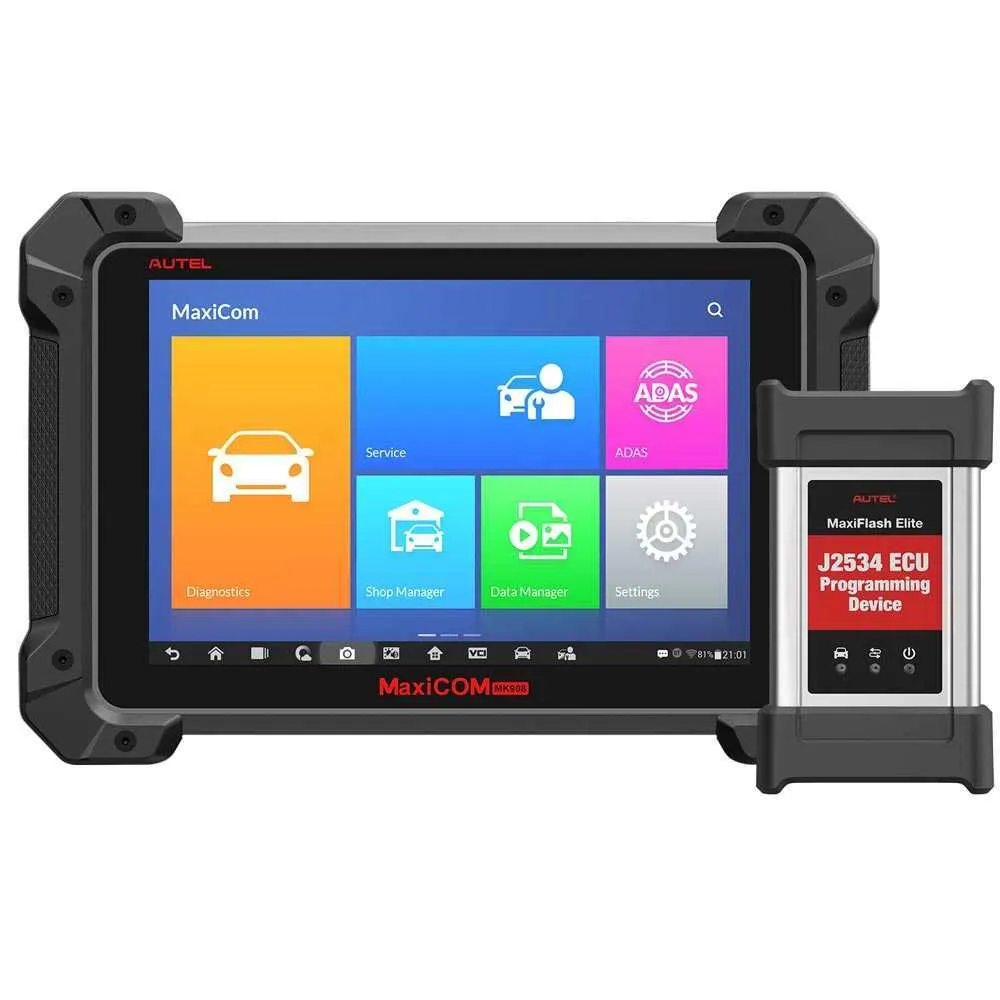 MaxiCOM MK908P Pro Autel Full System Diagnostic Tool with J2534 ECU Program