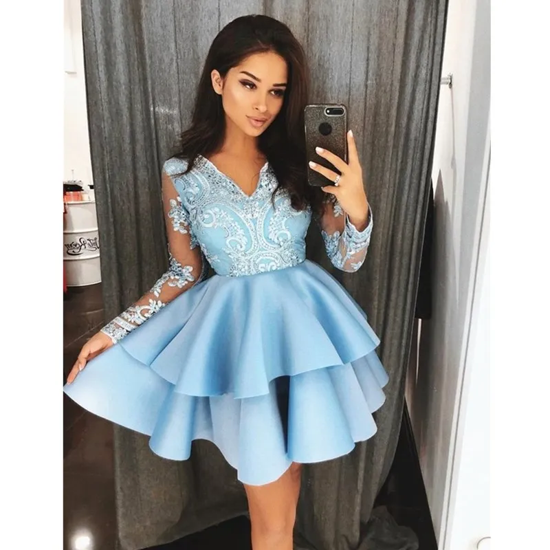 One Shoulder Sheath Princess Cocktail Dress With Cape Tea Length