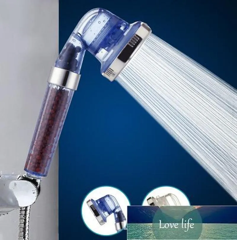 バスルームのシャワーヘッド3機能125度高加圧ハンドシャワーヘッド節水プラスチックバスフィルタースプレー工場価格専門家設計品質