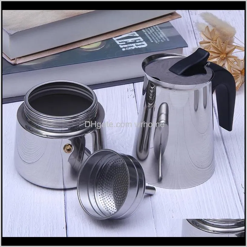 coffee pots stainless steel italian mocha thermos coffee pot with european espresso french coffee pot gift