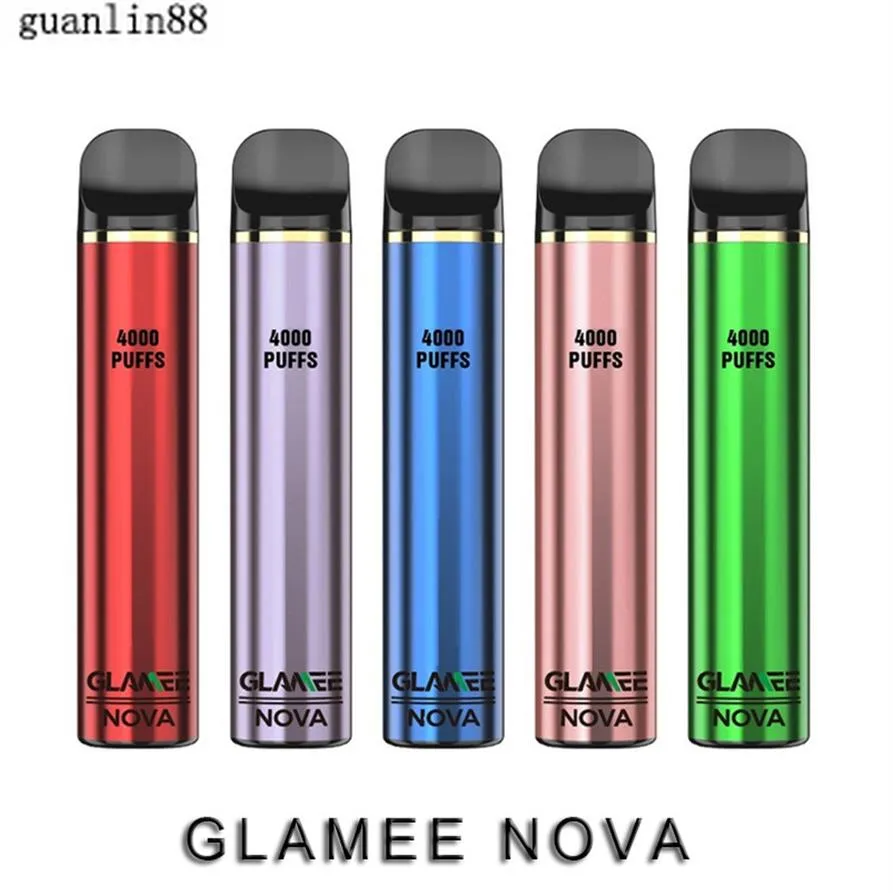 Original GLAMEE NOVA Disposable POD Device Disposable 4000Puffs Vape