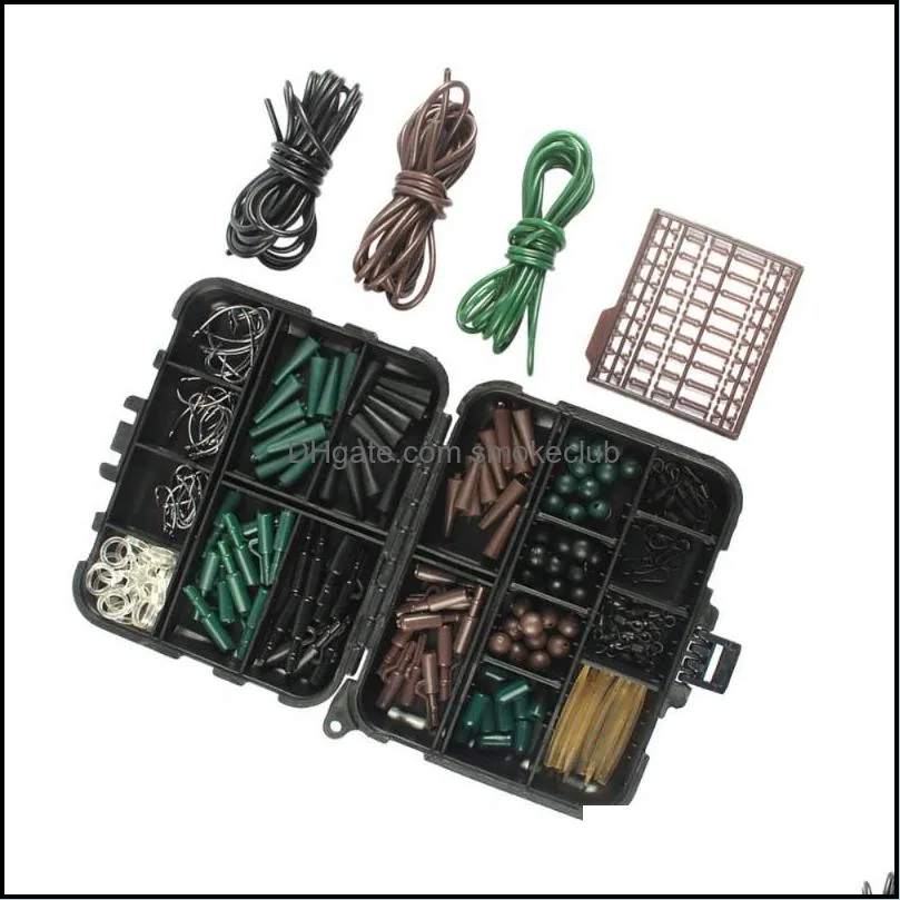 Set Outdoor Box-Packed Fishing Accessories Group Suit Sea Line Mountings Box Portable Professional Gear
