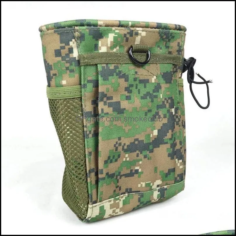 Outdoor Bags Tactic Molle Small Camping Accessories Equipment Package Tools Pocket Sports Travel Climbing Tactical Camo Recovery