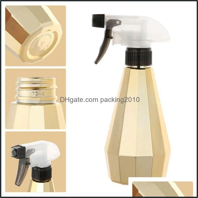 250ml Reusable Hairdressing Spray Bottles Hair Salon Styling Cutting Tool Plants Flowers Water Sprayer