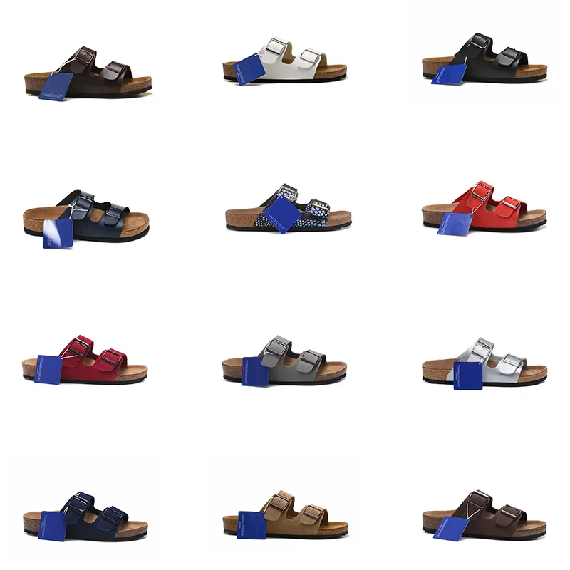 Arizona Birkos Flors klassiker för både män och kvinnor med sin tidlösa design New Summer Beach Cork Tofflor Flip Flops Sandaler Casual Slides