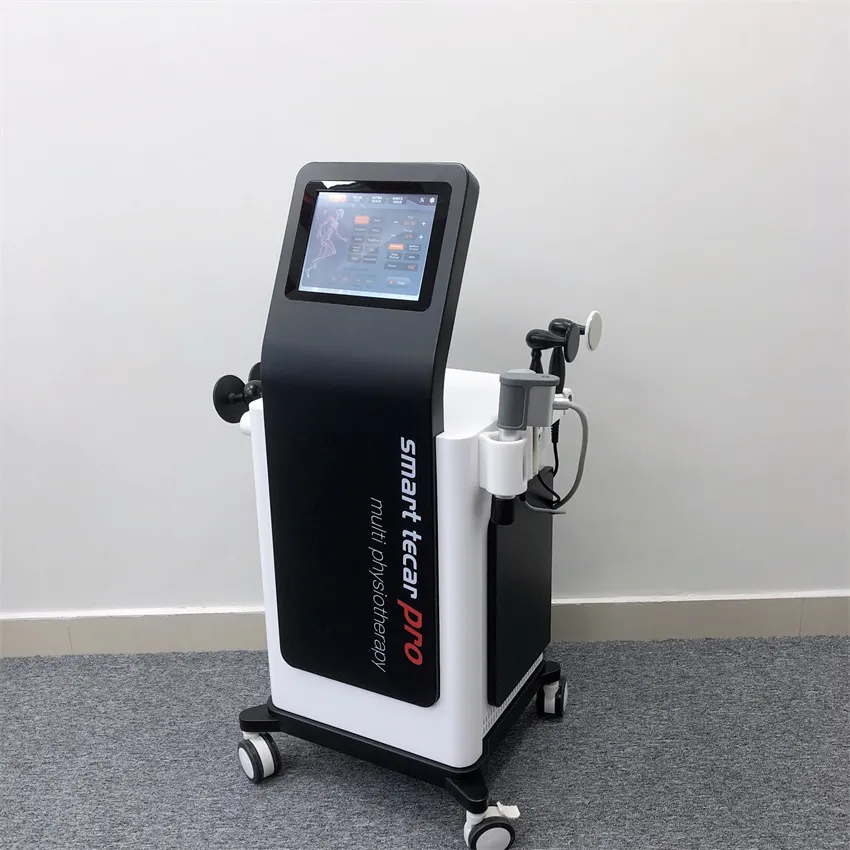 Fysisk ultraljud våg Ed Shockwave Tecar DiaThermy Therapy Machine för Sport Inuiry Erektil Dysfunktion