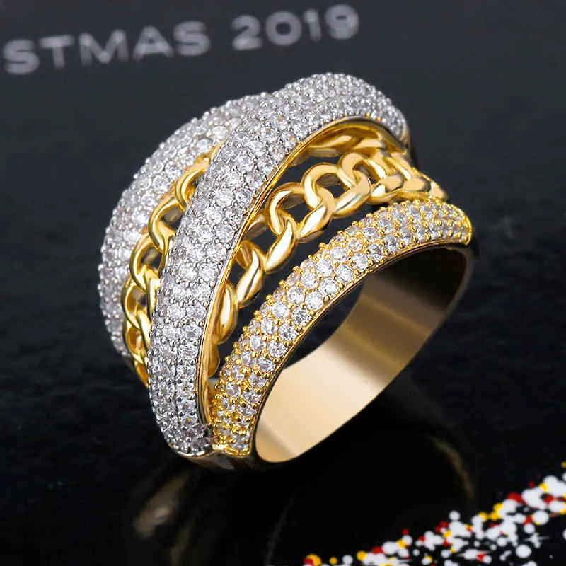 Panna młoda Dyskusja 2021 Przylotów Obrączka Kobiety Cubic Cyrkonia Elegancka Lady Pierścienie Na Party Anniversary Biżuteria Akcesoria