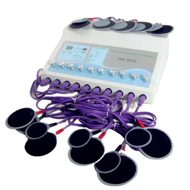 Multifonctionnel Électrique EMS TM 502 Minceur Machine Masseur Corps Fitness Massage Thermionique Stimulateur Musculaire Vagues Electro Instrument