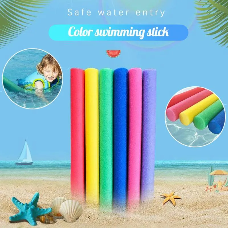 Swimming Swim Pool Noodle Water Float Aid Noodles Foam For Children Over 5 Years Old And Adult Colorful #GH & Accessories