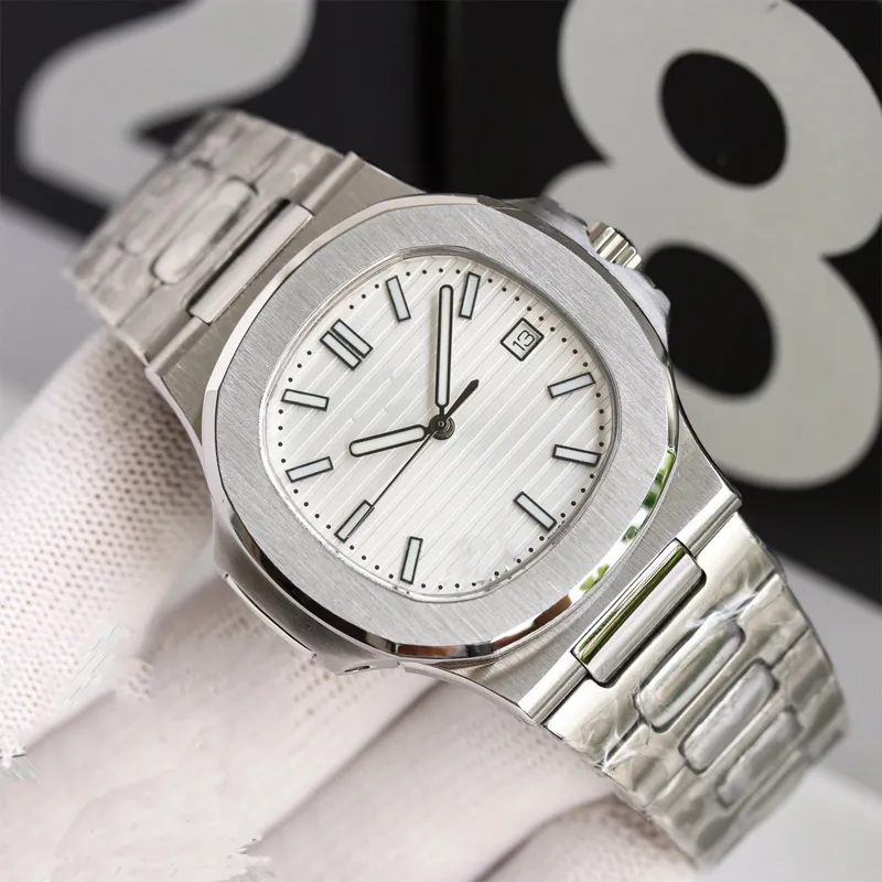 DHgate Patek Phillippe Mechanical Mens Watch Fully Automatic Watch Stainless Steel Strap Sapphire Waterproof Design Optional Wristwatch Montre De Luxe Watches