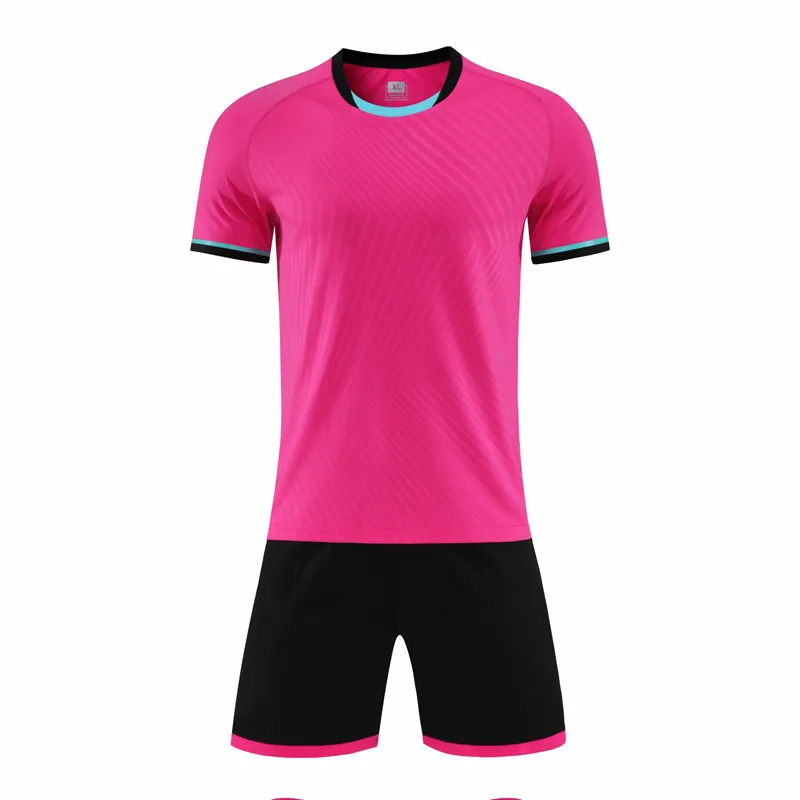 Buiten Sportpakketten Fitness Kleding Men Verzamelbaar Kort - Sheet Kleding Zweet droog lopen DIY T -shirt Afdrukbaar Logo Pink