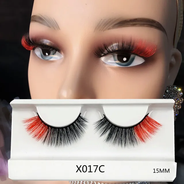 Natrliche Knstliche Wimpern, Mehrfarbige... Von 2,8  | DHgate
