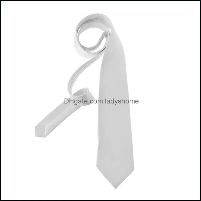 Men`s Personality Sublimation Blank Neck Ties Creative Arrow Type Heat Transfer Bow Tie DIY Father`s Day Gift HWF7324