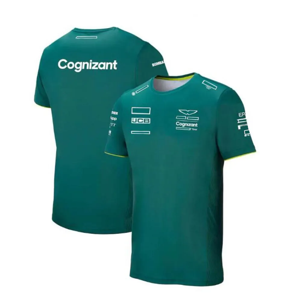 F1 Team T-Shirt Ceket Takımı Giyim Formül 1 Yarış Takım Araç Fanları Aynı Stil'i Özelleştirdi242Q