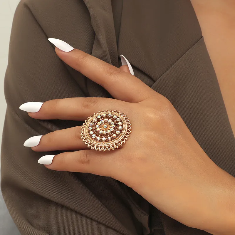 Anillos de plata online grandes para dama