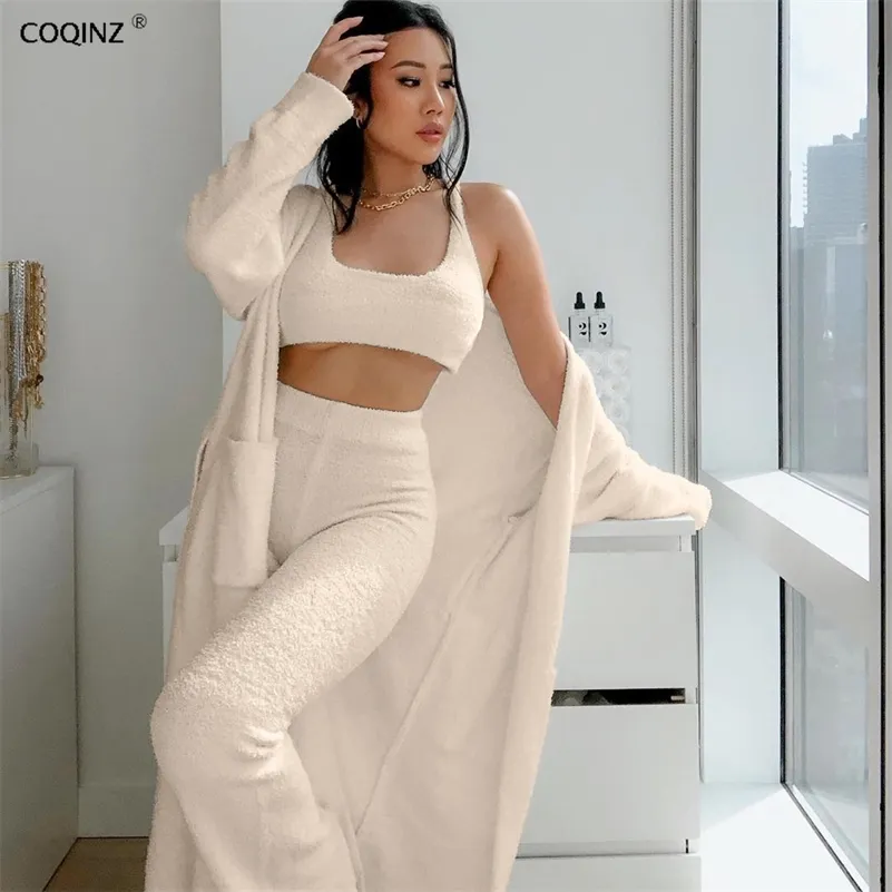 TRACKSUIT KVINNOR TWO PIOD KNITED SET WINTER 2 PIECE SETS OUTFITS SEXY SWEATSUITS Ropa de Mujer kläder sum2652a 210712