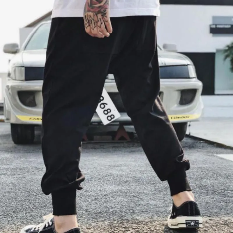 Drop crotch sweatpants mens sales