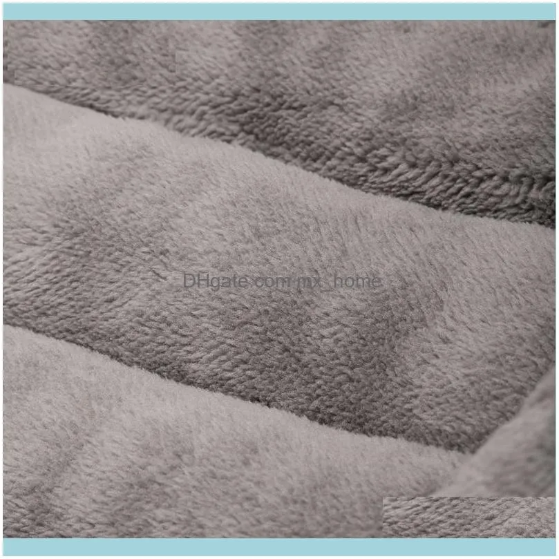 Drop Shipping Soft Fleece Warm Cat Waterproof Bottom Bed Pet Sofa Dog Beds For Large Dogs M-XXXL Wholesale 201223