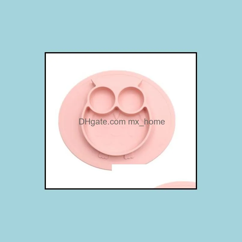Baby Feeding Suction Plate Newborn Silicone Tray Vajillas Plato Infant Dishes Pratos Kid Eating Bowl Placemat Infantil Drop Ship