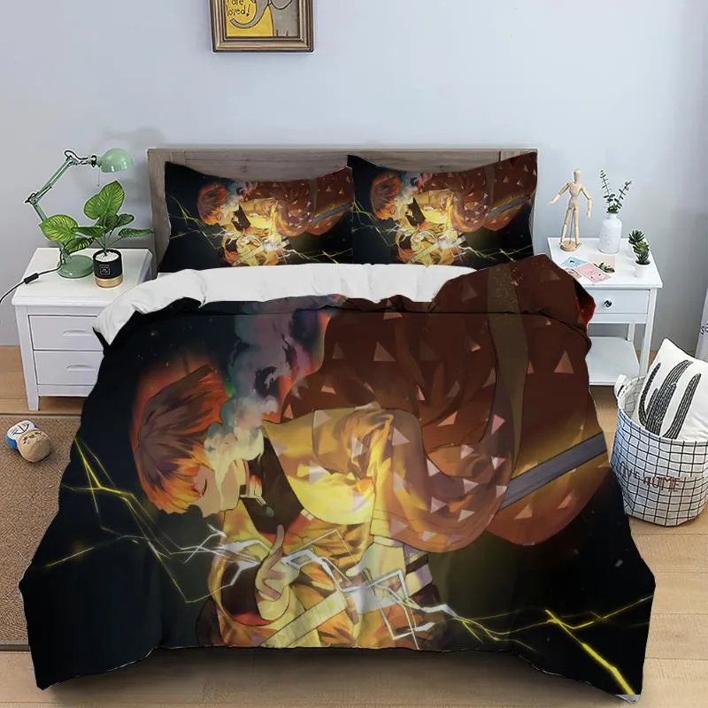 正規輸入品保証 寝具セットアニメ魔法のスレイヤーセット3dプリントフルクイーンキング漫画布団カバー 枕カバー 国内正規品通販 Skincompanybrasil Com Br