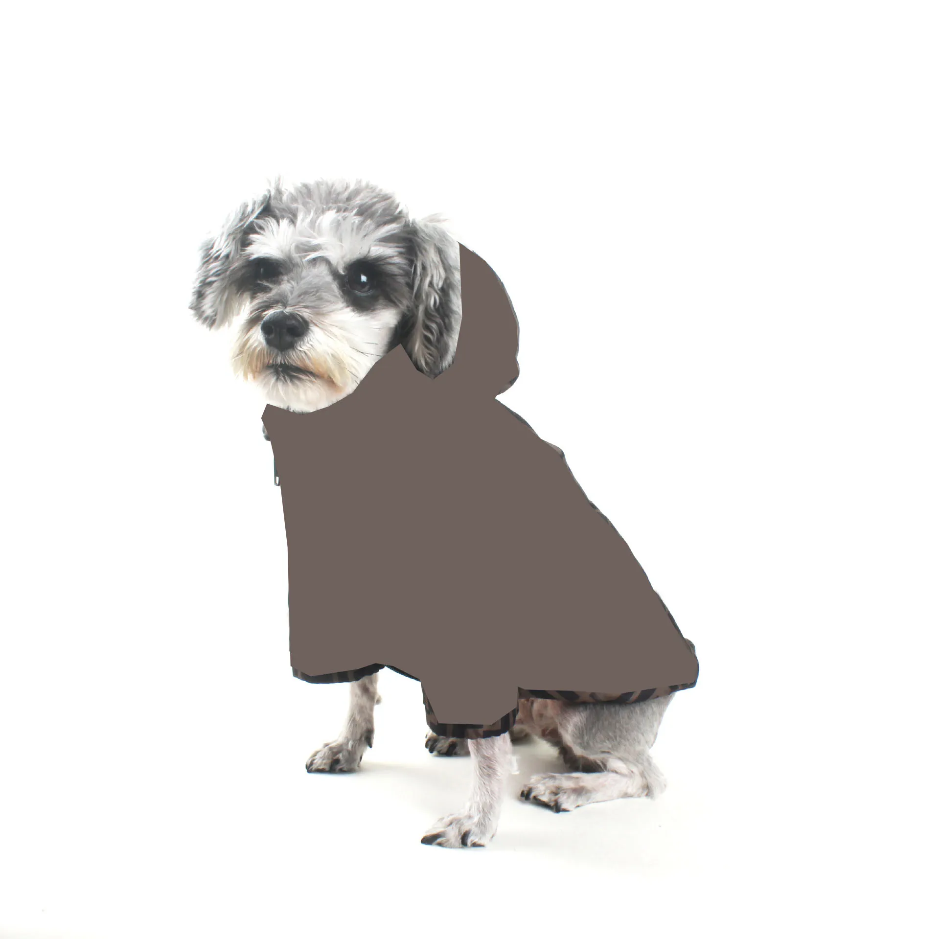 Vintage Pet Coat Jacket Kläder Letter Printed Sweatshirts Dog Apparel Schnauzer Bulldog Poodle Puppy Clothing Costume