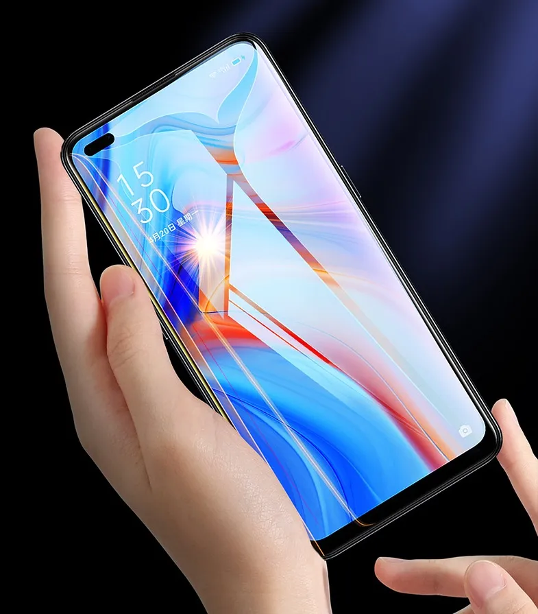 9H Premium Tempered Glass Screen Protector för Xiaomi 11x 11i RedMi K40 PRO PLUS REDMI Not 10 4G 5G 1200PCS / Lot Inga detaljhandelspaket