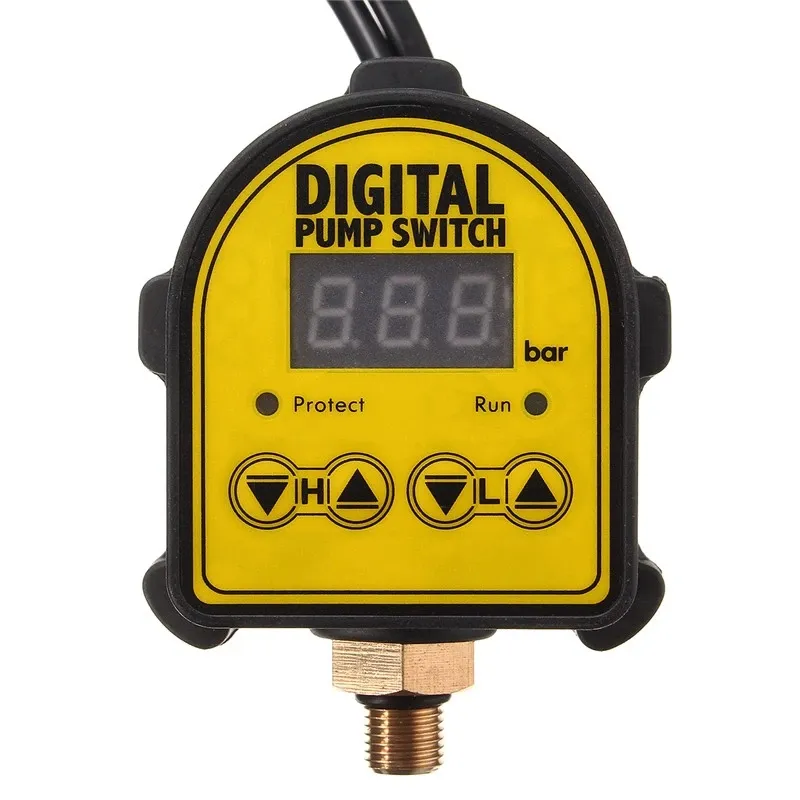 Digital Automatic Air Pump Water Oil Compressor Pressure Controller Switch For Water Pump On/OFF